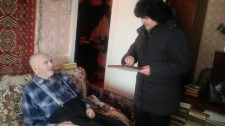 90-річний ювілей відзначив мешканець міста Івано-Франківська 90-річний ювілей відзначив мешканець міста Івано-Франківська