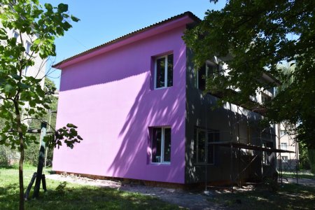 В місті ремонтують клуб дозвілля для дітей та юнацтва «Глобус»