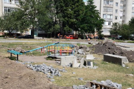 У мікрорайоні «Каскад» буде новий дитячий майданчик