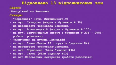 Звіт міського голови Івано-Франківська Руслана Марцінківа