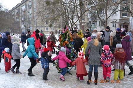 Свято «Новорічно-Різдвяна феєрія» біля клубу «Мрія» 