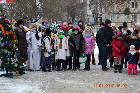 Свято «Новорічно-Різдвяна феєрія» біля клубу «Мрія» 