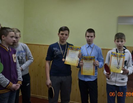 Турнір з настільного тенісу пам`яті Небесної Сотні