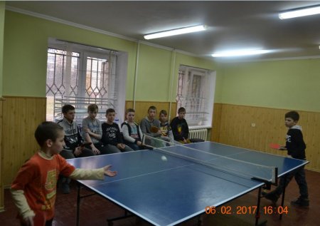 Турнір з настільного тенісу пам`яті Небесної Сотні