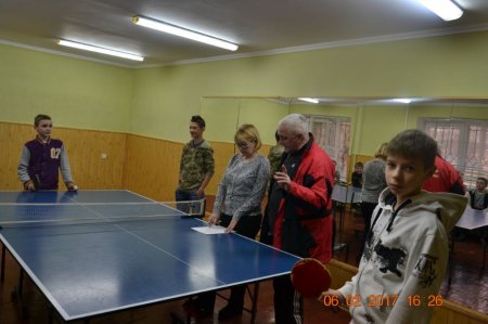 Турнір з настільного тенісу пам`яті Небесної Сотні