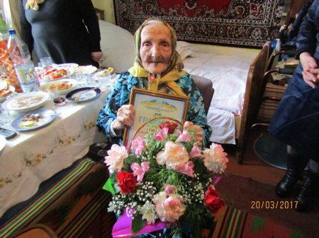 Франківчанка відсвяткувала 95-річний ювілей