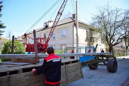 Вперше на території садочку № 15 «Гуцулочка» встановлять освітлення