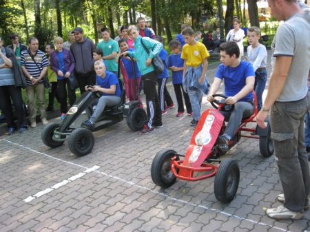 Перегони на веломобілях серед дітей та молоді з обмеженими можливостями