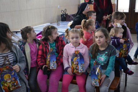 Новорічно-різдвяне дійство  для вихованців містечка милосердя Святого Миколая