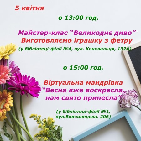 Майстер - клас  "Великоднє диво"