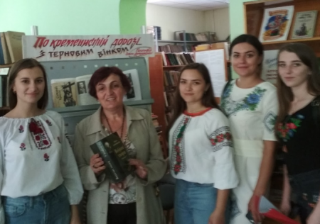 Літературна виставка-присвята Ользі Дучимінській 