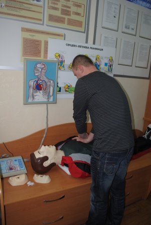 Лікарі-гінекологи  навчались серцево-легеневій  реанімації 