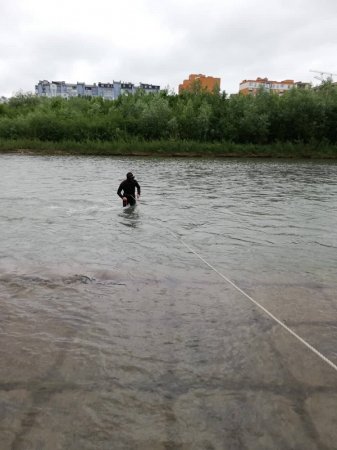 Проведено обстеження  днища водойм річок Бистриця Надвірнянська та Бистриця Солотвинська