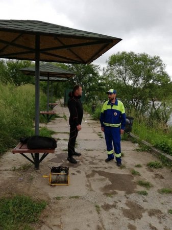 Проведено обстеження  днища водойм річок Бистриця Надвірнянська та Бистриця Солотвинська