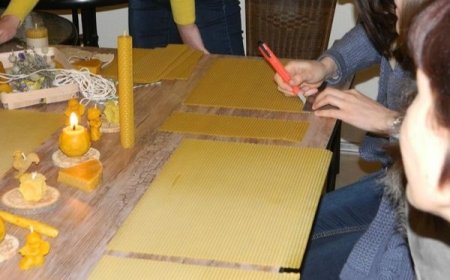 МЕДОВА СВІЧКА СВОЇМИ РУКАМИ