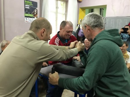 Турнір з армспорту серед людей з інвалідністю