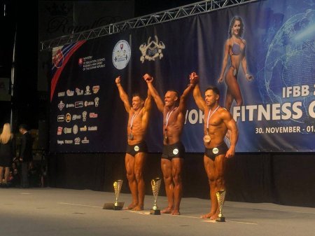 Федір Хашалов - бронзовий призер чемпіонату світу з фітнесу