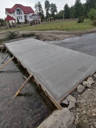 Відновлено мостовий переїзд у с. Тисменичани