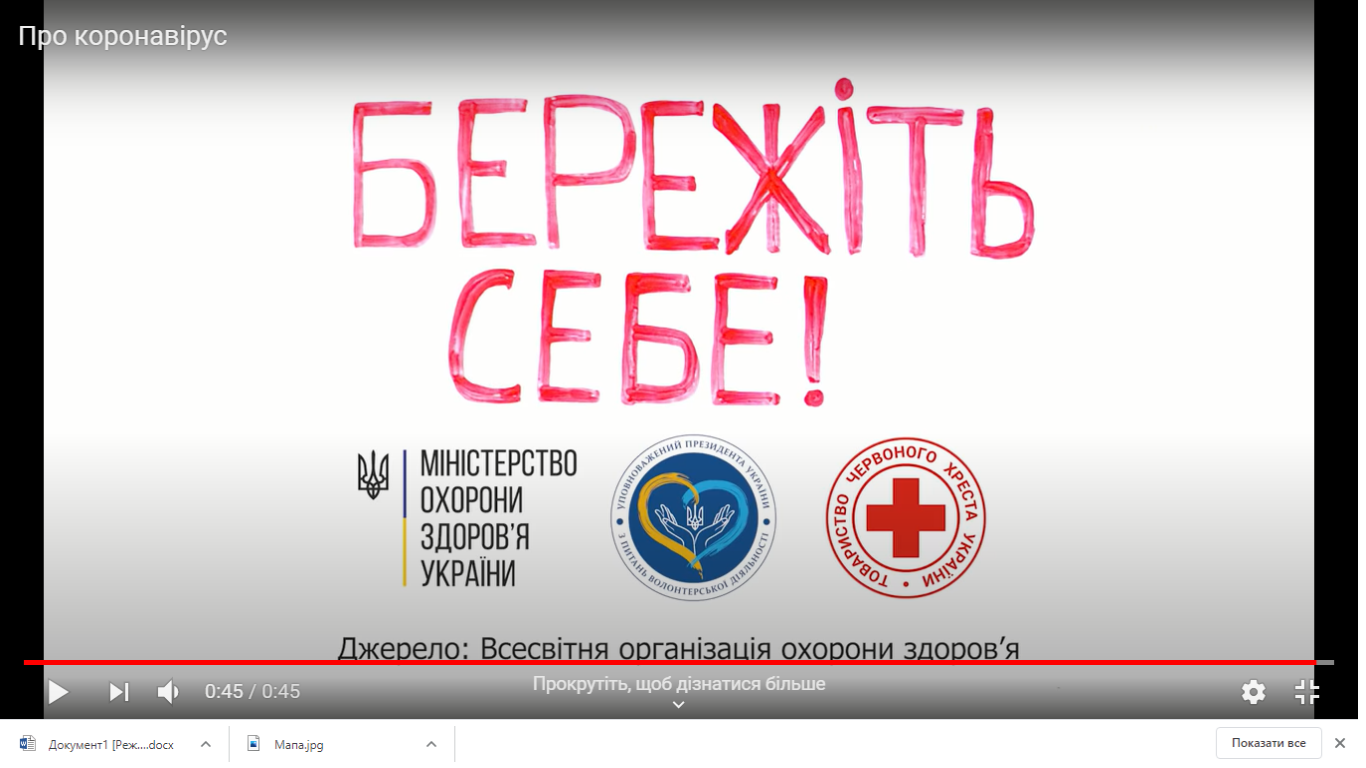 Коронавірус: рекомендації
