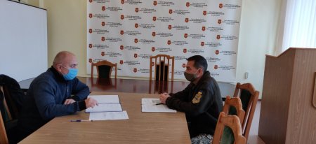 3 грудня відбулась робоча зустріч начальника відділу мобілізаційно-оборонної роботи та діяльності правоохоронних органів УНС МР Олександра Петріва та заступника військового комісара ІФ обласного ТЦК та СП Володимира Симончука