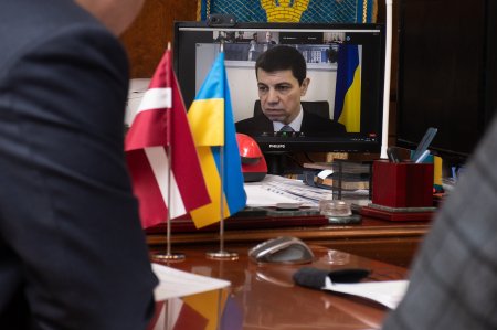 Відбулась відеоконференція міст-побратимів України та Латвії