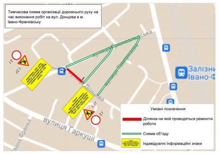 СТАРТУВАВ РЕМОНТ ВУЛИЦІ ДОНЦОВА