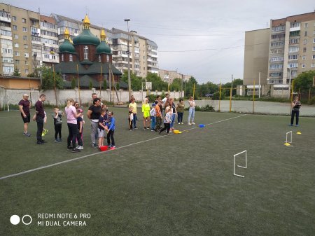 Спортивні розваги серед сімей з дітьми з інвалідністю