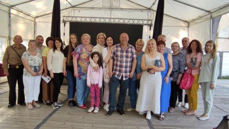 «Троянди ритуального бою»: у палаці Потоцьких відбулась зустріч із майстром психологічної прози Степаном Процюком