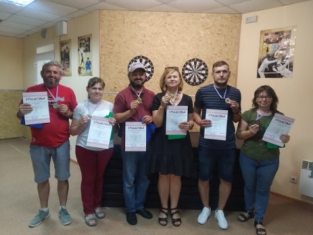 Відкритий міський турнір з дартсу серед осіб з інвалідністю 