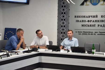 Відбулась зустріч з керівництвом міста по проекту "Прозорі міста"
