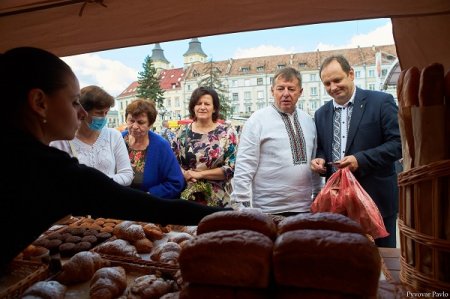 В ІВАНО-ФРАНКІВСЬКУ ВІДБУЛОСЬ «СВЯТО ХЛІБА»