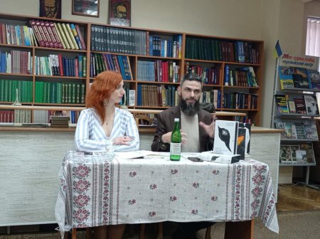 ВІДБУЛАСЯ ТВОРЧА ЗУСТРІЧ З ІЛЛАРІОНОМ ПАВЛЮКОМ