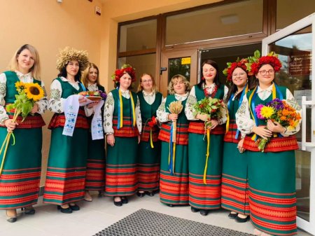 СВЯТО УРОЖАЮ НА ЛІТНІЙ СЦЕНІ НАРОДНОГО ДОМУ С.УГОРНИКИ