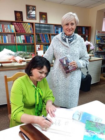 Відбулася творча зустріч з Оксаною Кузів