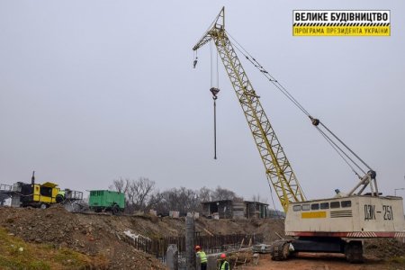 ПРОДОВЖУЮТЬСЯ РОБОТИ ПО БУДІВНИЦТВУ РОЗВ’ЯЗКИ НОВОГО МОСТА ДО МІКРОРАЙОНУ ПАСІЧНА