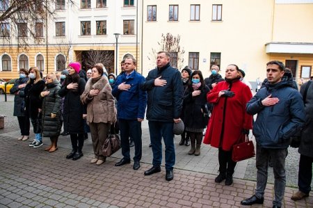 ВШАНУВАННЯ ПАМ’ЯТІ СТРАЧЕНИХ НАЦІОНАЛІСТІВ