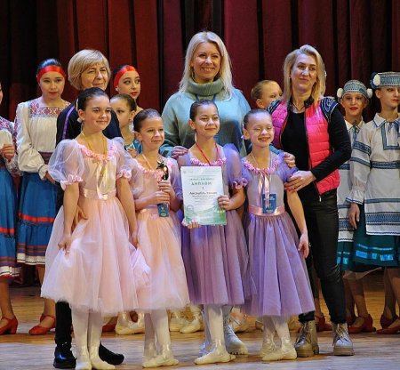 УЧНІ ХОРЕГРАФІЧНОЇ ШКОЛИ ВИБОРОЛИ ТРИ ПЕРШИХ МІСЦЯ