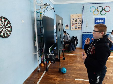 СПОРТИВНІ ЗМАГАННЯ СЕРЕД ДІТЕЙ З ПОРУШЕННЯМ РОЗУМОВОГО РОЗВИТКУ З НАГОДИ ВІДЗНАЧЕННЯ МІЖНАРОДНОГО ДНЯ ОСІБ З ІНВАЛІДНІСТЮ.