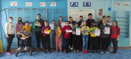 Спортивні змагання серед дітей з порушенням фізичного розвитку до Дня Святого Миколая