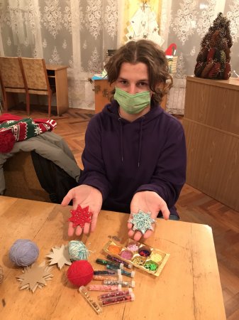МАЙСТЕР-КЛАС «РІЗДВЯНА ЗІРОНЬКА»