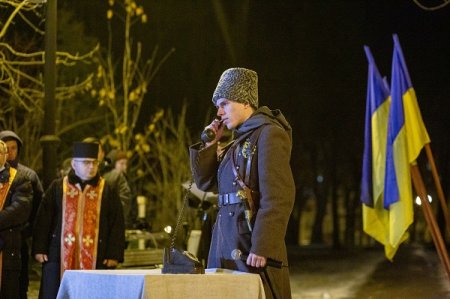 В ІВАНО-ФРАНКІВСЬКУ ЙШЛИ СМОЛОСКИПНОЮ ХОДОЮ ПРИУРОЧЕНОЮ ДО ДНЯ ПАМ’ЯТІ ГЕРОЇВ КРУТ