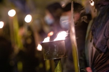 В ІВАНО-ФРАНКІВСЬКУ ЙШЛИ СМОЛОСКИПНОЮ ХОДОЮ ПРИУРОЧЕНОЮ ДО ДНЯ ПАМ’ЯТІ ГЕРОЇВ КРУТ