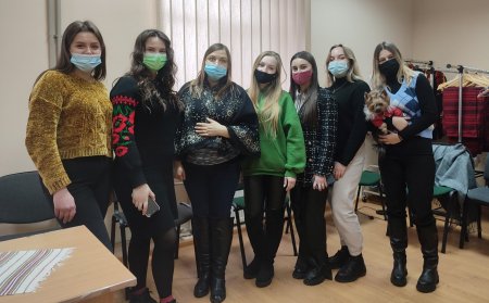 ЗУСТРІЧ ЗІ СТУДЕНТАМИ-ТЕАТРАЛАМИ У БУДИНКУ КУЛЬТУРИ С. ВОВЧИНЕЦЬ
