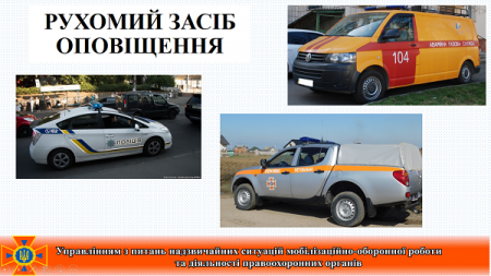 ЯК «ГОВОРИТИМУТЬ» СИСТЕМИ ОПОВІЩЕННЯ 