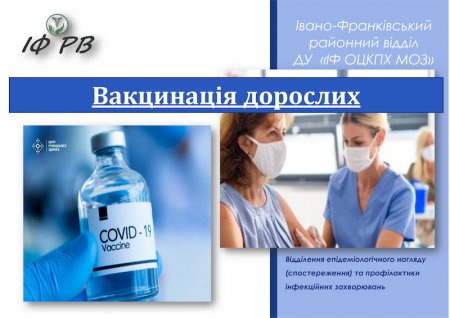 Які щеплення варто робити дорослим людям?