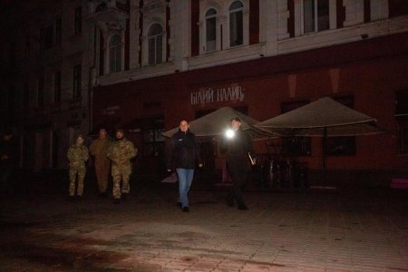 Міський голова Руслан Марцінків здійснив нічне патрулювання міста