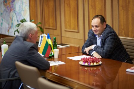 До Івано-Франківська завітав Надзвичайний і Повноважний Посол Литовської Республіки в Україні