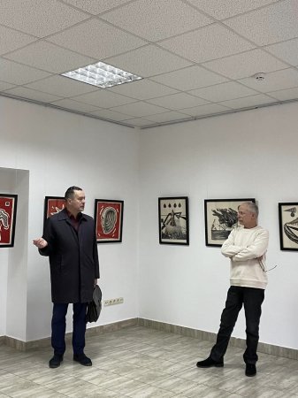 "Літографічну" виставку відкрили у Центрі сучасного мистецтва