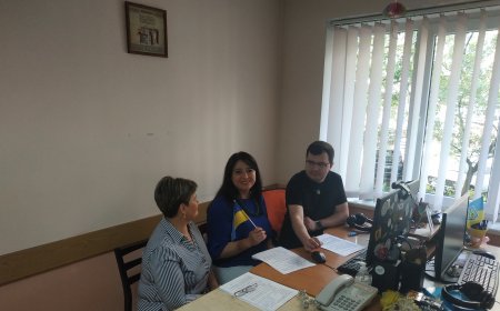 Онлайн-зустріч з представниками бібліотеки Хшанова (Польща)