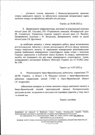 Протокол позачергової комісії з питань техногенної безпеки за 22.06.2023